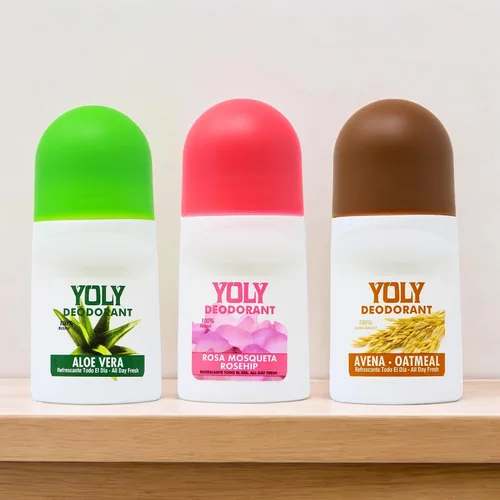 Miniatura 5 de Yoly Deoderant Rosa Mosqueta Antitranspirante, protección contra olores, fresco todo el día (2.53 onzas líquidas/paquete de 1)