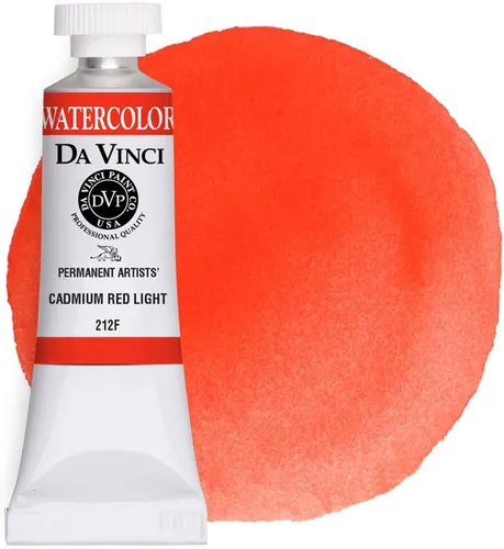 Miniatura 159 de DA VINCI PAINTS Pintura de acuarela para artista profesional, Gamboge (tono), 0.5 fl oz