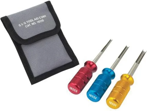 Miniatura 3 de S&G Tool Aid 18550 Deutsch Kit de herramientas de liberación de terminal