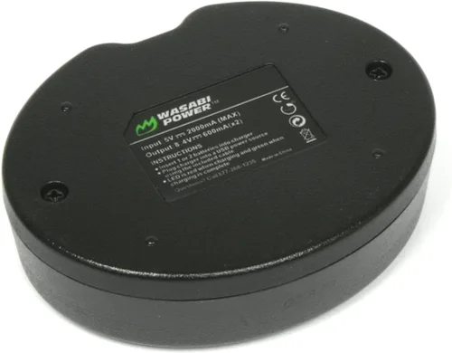 Miniatura 4 de Wasabi Power Cargador de batería USB dual para Panasonic DMW-BLF19