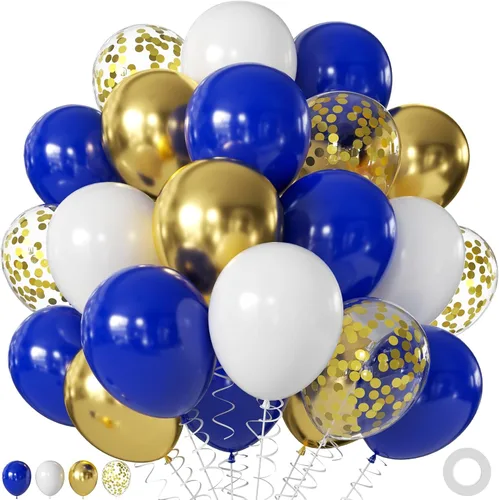 Miniatura 20 de Globos rojos y negros, 60 globos de oro rojo y negro de 12 pulgadas con globos de confeti dorado para graduación, Año Nuevo, películas de casino