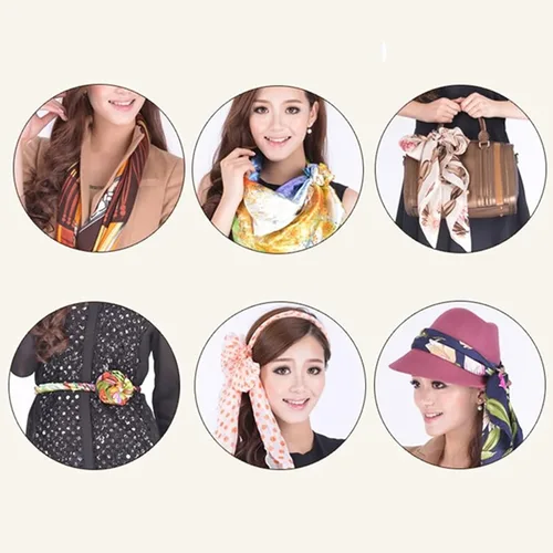 Miniatura 4 de Juego de diadema multiusos para bufanda para clima frío cobertura para mujer cuello cálido amarillo talla única