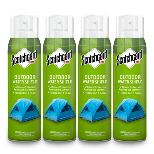 Scotchgard Aerosol de tela con escudo de agua para exteriores, repelente al agua para primavera y verano, equipo de exterior y muebles de patio,
