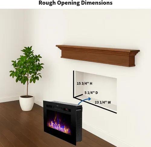 Miniatura 2 de Touchstone Sideline - Chimenea eléctrica empotrable