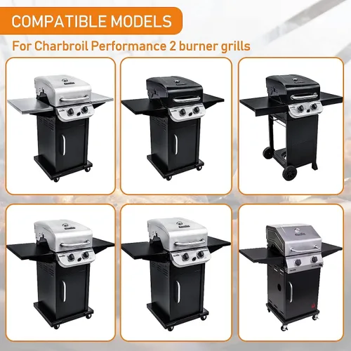 Miniatura 4 de Piezas de repuesto de rejillas de parrilla de 18 pulgadas para Charbroil 463625219 463625217, piezas de parrilla para Charbroil Performance