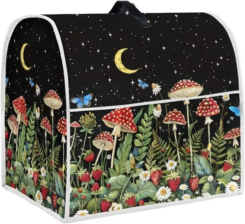 Miniatura 50 de Butterfly Kitchen Aid - Funda acolchada para batidora de pie, se adapta a todos los modelos de cabezal inclinable y elevador de tazón, tela