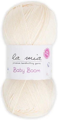 Miniatura 26 de 1 madeja La Mia Baby Boom, hilo acrílico 100% antipilling para tejer y ganchillo para tejer y ganchillo, 3.53 oz (3.5 onzas) / 820.2 ft