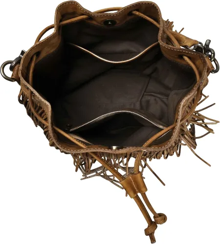 Miniatura 4 de ZLYC - Bolso de piel para mujer, diseño boho