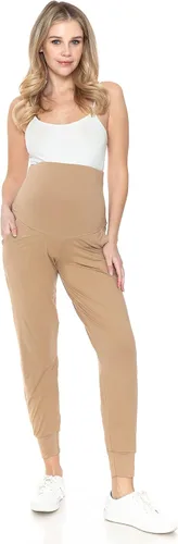 Miniatura 211 de Leggings Depot Pantalones de maternidad para mujer, sobre el vientre, pantalones deportivos casuales para descansar