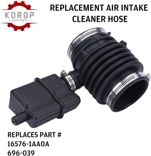 Miniatura 3 de Manguera de entrada del filtro de aire reemplaza 16576-1AA1A 16576-1AA0A Compatible con Nissan Murano 2009-2013 y Quest 2011-2017 Mangueras de tubo