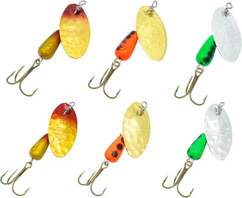 Miniatura 10 de Panther Martin Fishing Lures 6-Pack All Time Greatest Fish Catcher World Famous Spinning Lures in Value Kit Spinners for Trout, Salmon, Panfish