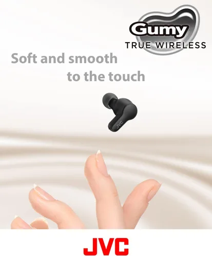 Miniatura 2 de JVC Gumy - Auriculares inalámbricos verdaderos, Bluetooth 5.3, funda de carga, reproducción de 24 horas, IPX4 resistente al agua, cómodo ajuste