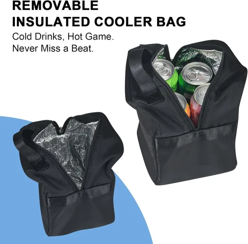 Miniatura 6 de Bolsa de Pickleball LAKE OF FIRE para Mujeres y Hombres, Elegante Bolsa de Pala de Pickleball de Nylon Resistente al Agua de Gran Capacidad