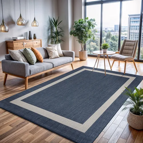 Miniatura 10 de CAMILSON Alfombra de Exterior 6x9, Alfombras Modernas para Exteriores para Patios y Porches Impermeables Duraderas Lavables que No se Desprenden