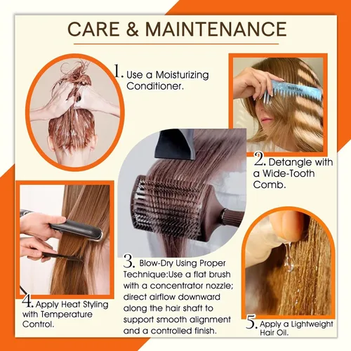 Miniatura 7 de Full Shine - Extensiones de cabello humano real Remy, sin costuras, color negro azabache 1, extensiones adhesivas, cabello brasileño liso, sedoso