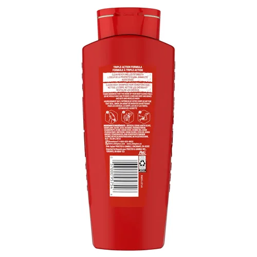 Miniatura 9 de Old Spice Refrescante acondicionador 2 en 1 para cabello y cuerpo para hombres, alta resistencia, 3X defensa, ducha fresca 24/7 con aroma duradero