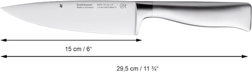 Miniatura 3 de WMF 1880346032 Grand Gourmet - Cuchillo de chef (5.9 in), color plateado