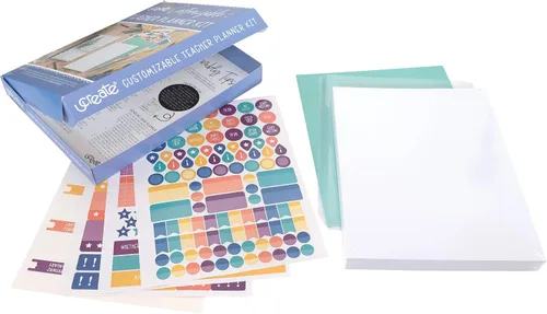 Miniatura 3 de UCreate Kit de planificador personalizable para profesores, 8.5 x 11 pulgadas, 157 piezas (P1000128)