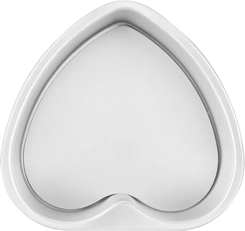 Miniatura 6 de Molde para tartas en forma de corazón, bandeja para pastel de queso, bandeja de pastel de corazón con parte inferior extraíble de aleación