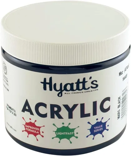 Miniatura 22 de Hyatt's Alizarine - Pintura acrílica carmesí Tubo de pintura acrílica de 2.5 fl oz de grado artístico Secado rápido y pintura no tóxica