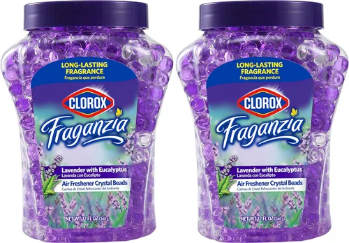 Miniatura 18 de Clorox Fraganzia Crystal Beads Ambientador con aroma hawaiano de escape, desodorante de habitación de larga duración, cuentas de gel eliminador