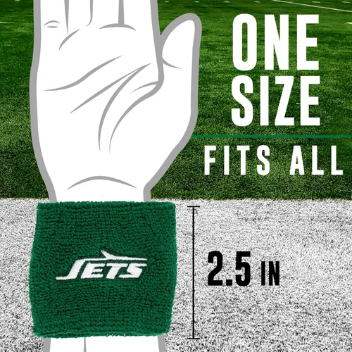 Miniatura 4 de Franklin Sports NFL Team Logo Wristbands - Pair of Youth Wristbands for Costumes and Uniforms