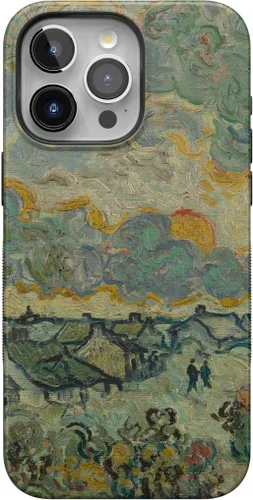 Miniatura 126 de Funda Casely para iPhone 15 Pro Max Todas las sonrisas Adhesivo de cara sonriente Compatible con MagSafe Diseño protector audaz