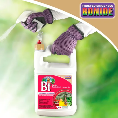 Miniatura 7 de Bonide Captain Jack's Thuricide BT, 128 oz listo para usar con rociador, mata gusanos y orugas en el jardín del hogar, para jardinería orgánica