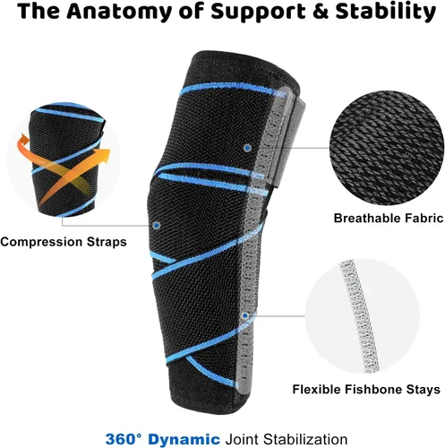 Miniatura 3 de Rodillera para perro para soporte de pierna trasera, soporte de compresión de articulación de hockey ACL para patas traseras, soporte estabilizador