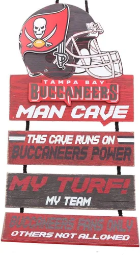 Miniatura 17 de NFL Team Logo Mancave Man Cave Hanging Wall Sign
