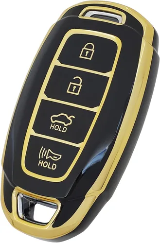Miniatura 6 de Funda protectora de TPU suave de 360 grados para Hyundai Palisade Elantra Kona Azera Santa Grandeur IG Key Fob