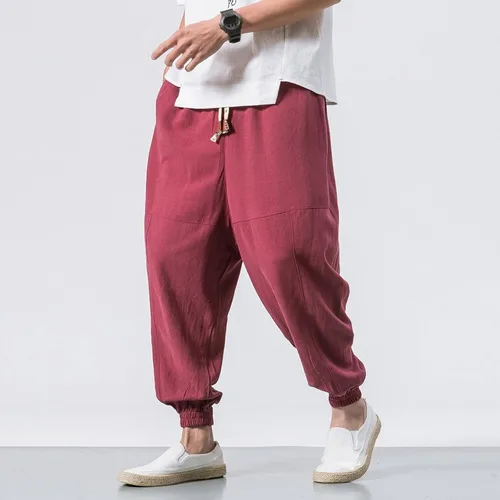 Miniatura 25 de Pantalones deportivos para hombre, pantalones de otoño e invierno y sólidos para hombres y hombres, cómodos con múltiples bolsillos