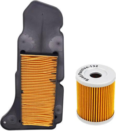 Miniatura 2 de Road Passion 5RU-14451-30 Filtro de aire 5RU1344000000 Reemplazo del filtro de aceite para YAMAHA YP400 X-Max 400 2013-2019/YP400 MAJESTY 400