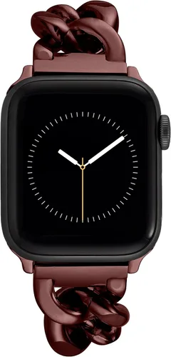 Miniatura 9 de Pulsera de cadena de moda Anne Klein para Apple Watch, segura, ajustable, correa de repuesto para Apple Watch, se adapta a la mayoría de las muñecas