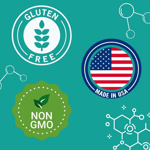 Miniatura 6 de Suplemento complejo de magnesio (glicinato, citrato y malato) – 180 cápsulas (suministro para 90 días) – 300 mg de magnesio por porción – Vegano