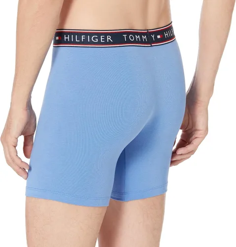 Miniatura 3 de Tommy Hilfiger Calzoncillos tipo bóxer elásticos de algodón, paquete de 3
