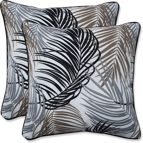 Miniatura 30 de Pillow Perfect Outdoor Cojín rectangular de piedra Setra para interiores (juego de 2) 18.5 X 11.5 X 5
