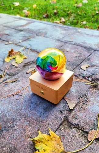 Miniatura 9 de Vizliter Auriculares Bluetooth prismáticos y altavoz Bluetooth Rainbow Rose Combo
