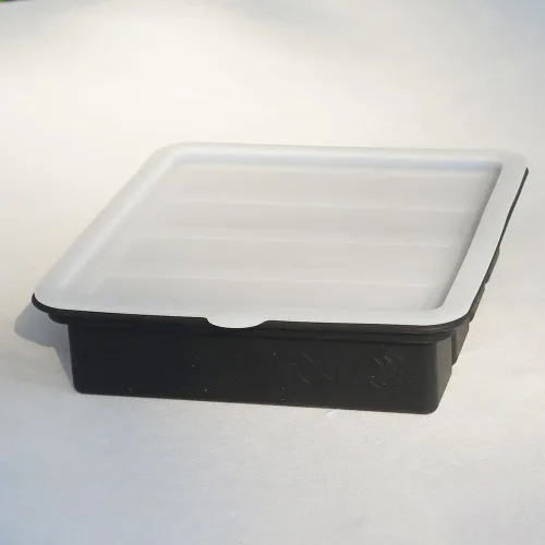 Miniatura 6 de Molde de silicona para mantequilla con tapa, bandeja de mantequilla antiadherente para hacer 4 palitos de mantequilla, formas de recipiente