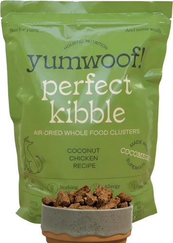 Miniatura 9 de Yumwoof Perfect Kibble - Alimento para perros secado al aire sin OMG Mejora las alergias y la digestión con aceite de coco orgánico, MCT
