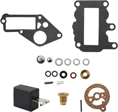 Miniatura 2 de Autoparts Kit de reparación de carburador con reemplazo de flotador para fueraborda Johnson Evinrude 9.5HP 382048 BRP OMC