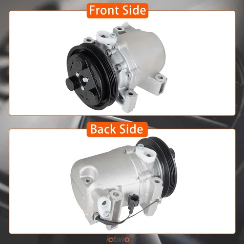 Miniatura 2 de labwork Compresor de CA con embrague de repuesto para Nissan Xterra 3.3L V6 2000-2004 Reemplazo para Nissan Frontier 3.3L V6 1999-2004 CO 10386C