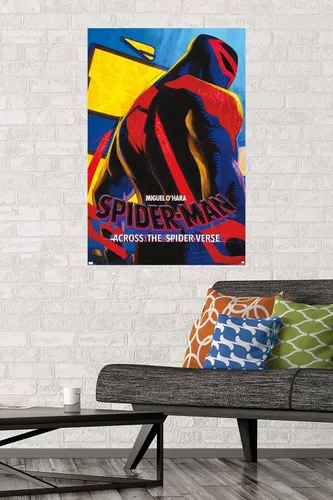 Miniatura 2 de Marvel Spider-Man: Across The Spider-Verse - Póster de pared de una hoja de Miguel O'Hara, 34 pulgadas de largo x 22.4 pulgadas de ancho, versión