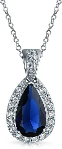 Miniatura 2 de Bridal Jewelry Set 7-15 CT Vintage Style Halo Cubic Zirconia AAA CZ Huggie Pierced Snap Drop Teardrop Screw Back Clip On Earrings For Women Prom
