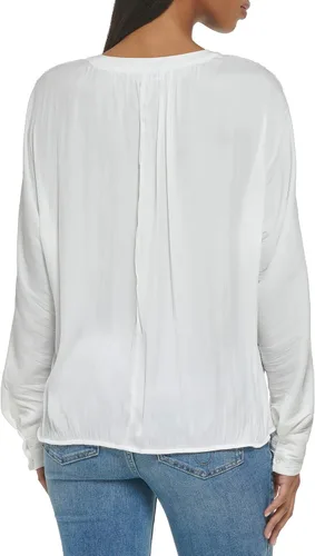 Miniatura 3 de Calvin Klein Blusa de mujer con puños anchos y parte delantera fruncida
