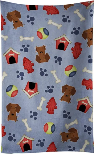 Miniatura 63 de Caroline's Treasures BB2654KTWL Dog House Collection Airedale - Toalla de cocina para invitados, toalla de baño decorativa para cara, té, paño