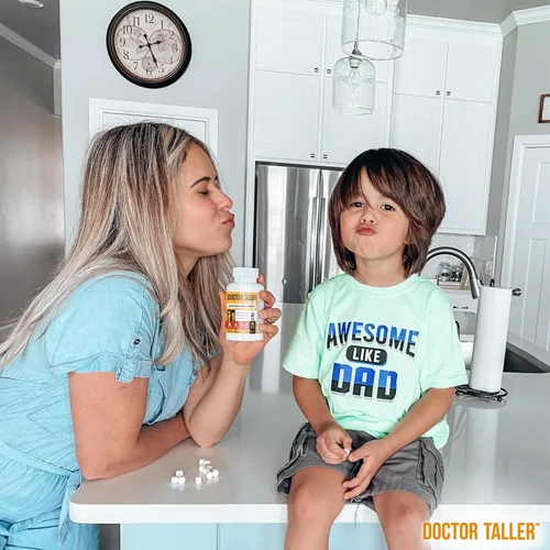 Miniatura 6 de Doctor Taller Kids - Multivitaminas para niños, vitaminas para niños pequeños, apoyan la fuerza ósea, inmunidad mejorada con calcio, multivitaminas