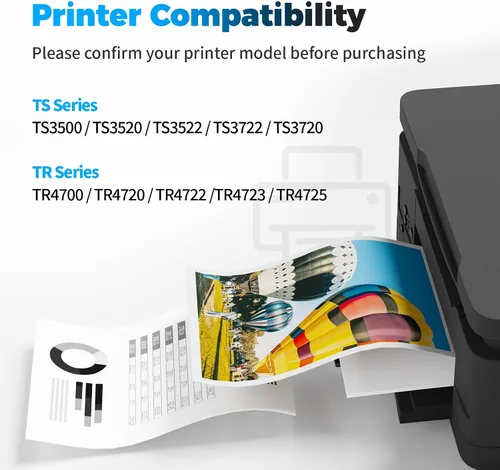 Miniatura 2 de Cartucho de tinta compatible 275XL 276XL de repuesto para cartuchos de tinta Canon 275 y 276 PG-275XL CL-276XL compatible con PIXMA TR4720 TS3522