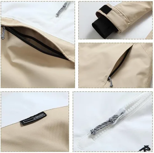 Miniatura 41 de RIUIYELE Traje de esquí para mujer, chaqueta y pantalones de snowboard para deportes al aire libre, traje de nieve con aislamiento impermeable