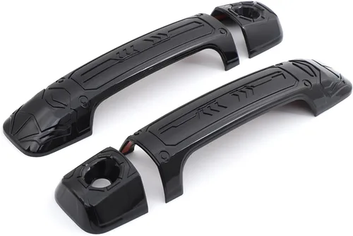 Miniatura 12 de ABS coche exterior manija cubierta decorativa ajuste para Toyota FJ Cruiser manija accesorios 4 unids/set (brillante)